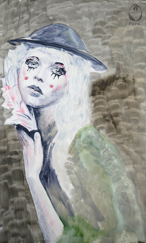 oil on canvas - olio su tela di Piro